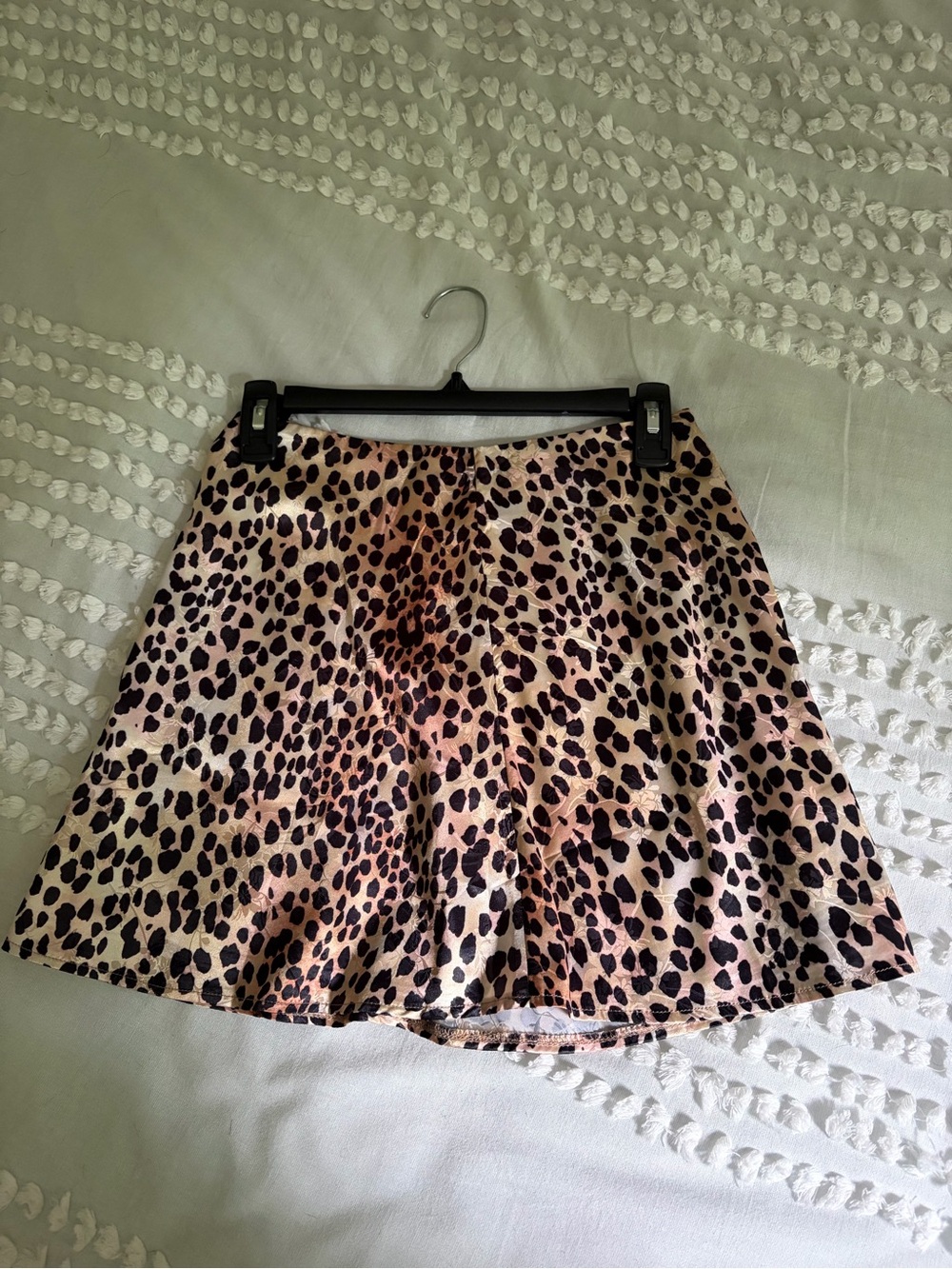 Princess Polly Pink and Black Leopard Mini Skirt